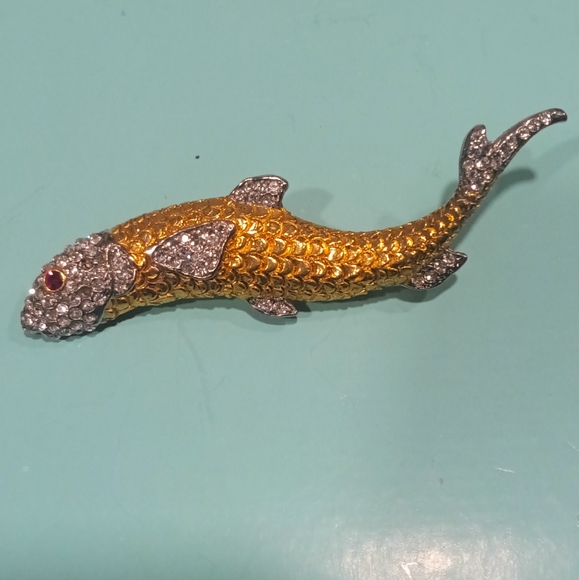Rare Fish Brooch By MMA Metropolitan Museum of Art - Picture 3 of 14